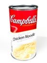 Campbell`s Chicken Noodle Soup Can