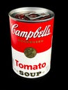 Campbell`s Tomato Soup Can Royalty Free Stock Photo