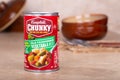 Campbells Chunky Old Fashioned Vegetable Beef Soup Royalty Free Stock Photo