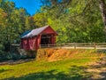 Campbells Covered Bridge, Landrum South Carolina Royalty Free Stock Photo