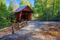 Campbell`s Covered Bridge South Carolina Royalty Free Stock Photo