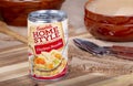 Campbells Home Style Chicken Noodle Soup Royalty Free Stock Photo