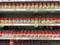 The Campbells soup aisle at a Publix grocery store Royalty Free Stock Photo