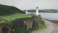 Campbeltown Lighthouse aerial closeup view