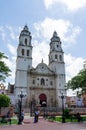 Campeche Cathedral, Church in City Center, Campeche, Mexico