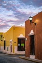 Campeche at dusk. Royalty Free Stock Photo