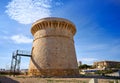 Campello Isleta or illeta Tower in Alicante