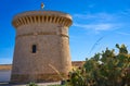 Campello Isleta or illeta Tower in Alicante