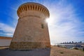 Campello Isleta or illeta Tower in Alicante