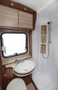 Camper Bathroom Royalty Free Stock Photo