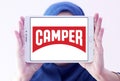 Camper fashion brand logo