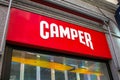 Camper logo on Camper store