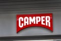 Camper logo on Camper store