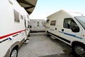 Camper site Royalty Free Stock Photo