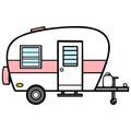 Camper Royalty Free Stock Photo