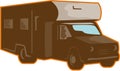 Campervan Motorhome Retro