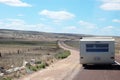 Campervan on the road