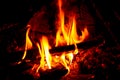 Campfire Royalty Free Stock Photo