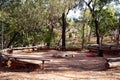 Campfire Pit And Seating For Singalongs