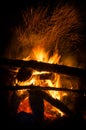 Campfire Royalty Free Stock Photo