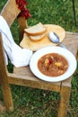 Campfire Stew Outdoor Cooking Royalty Free Stock Photo