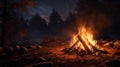 Campfire In Unreal Engine: A Dreamy And Detailed Rendering