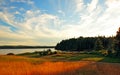 Campground in national park Royalty Free Stock Photo