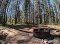 Campground, Webber Lake, California Royalty Free Stock Photo