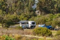 Campground for RV camper vehicles and motor homes in scenic Pismo Beach, California Central Coast