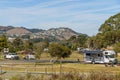 Campground for RV camper vehicles and motor homes in scenic Pismo Beach, California Central Coast