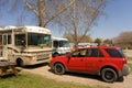 A campground in Saskatchewan