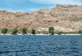 Camping at Telephone Cove on Lake Mohave Royalty Free Stock Photo