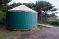 Campground Yurt on Oregon Coast Royalty Free Stock Photo