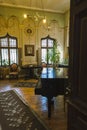 Room in Iulia Hasdeu Castle, a house built in the form of small castle