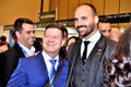 Lieutenant Eden and Eduardo Bolsonaro at CPAC BRASIL in Campinas