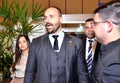 Eduardo Bolsonaro talks with participants at CPAC BRASIL in Campinas