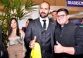 Deputy Eduardo Bolsonaro poses with pre-candidates at CPAC Brasil