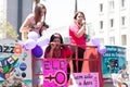 Campinas, SÃÂ£o Paulo, Brazil - September 29 2018. Women protest against far-right politician Jair Bolsonaro