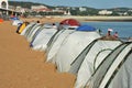 Camping on the beach