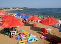 Camping on the beach