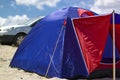 Camping on the beach