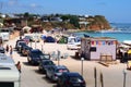 Camping on the beach in Vama Veche