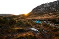 Camping in the Bluestack Mountains in Donegal Ireland