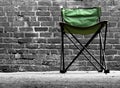 Camping Chair Royalty Free Stock Photo