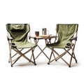 Green Folding Chairs With Table: Perfect For Camping