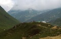 camping city near rati gali lake in kashmir Royalty Free Stock Photo