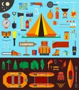 Camping equipment and tools