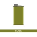 Camping Flask Icon Royalty Free Stock Photo