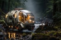 The camping of the future, the fusion of technology and nature