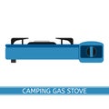 Camping Gas Stove Royalty Free Stock Photo